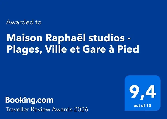 Maison Raphael - Plages, Et Gare A Pied 아파트호텔 Saint-Raphaël